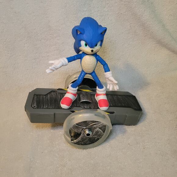 Sonic The Hedgehog Movie Remote Control Skateboard Toy Jakks Pacific NO REMOTE - Picture 6 of 7
